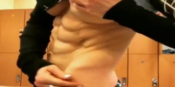 Sexy muscle abs female 