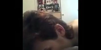 Hung black nuts twice in pretty, obedient white girl mouth
