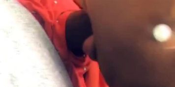 Thot Sucks cock behind pool in car