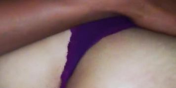 Pawg sexy bubble butt girl taking BBC nightcap 