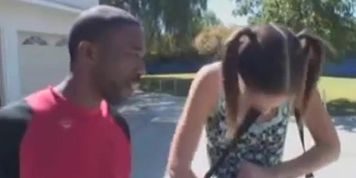 Amber Rayne hot white racist bitch fucked by big black cock