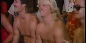 Vintage Topless Boxing