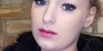 RED NAILS AND LIPSTICK SMOKING FETISH VIDEO