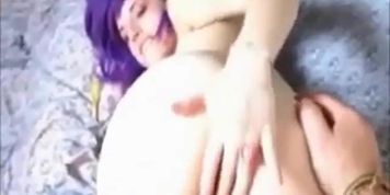 Amateur gets pussy and ass fucked on homemade