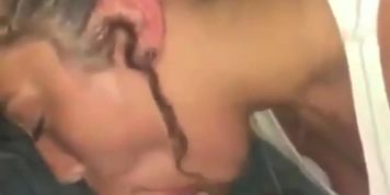 Black cock blowjob