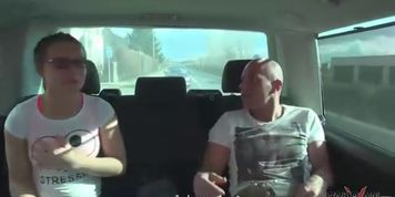 Higway Threesome - Screw And Eat While Driving! (Mea Melone)