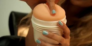 Camstar lindsey banks first fleshlight joi