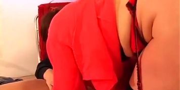 71yo step mother has her first DP sex