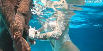Hot Teen Amateur Slammed By Bbc Black Cock Underwater