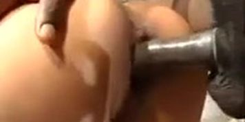 busty booty anal interracial foursome dp