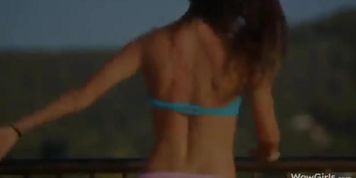 hot energetic teen strip