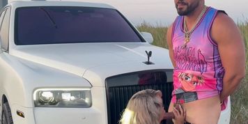 Mixed Asian Goddess Luna Luxe gets Fucked in My Rolls Royce (Lina Paige)
