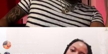 SLUT FUCKS HERSELF WITH CUP ON IG LIVE 
