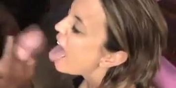Ex Wife blows her friends huge fat dick for a huge load