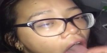 Face FuckIng My Asian Step Sister! She swallows her dose of cum!
