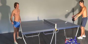 Naked Table Tennis Australia - 5 balls are better than 1 (AmateurCollege)
