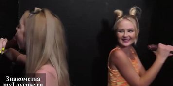 crazy teen in glory hole getting bbc