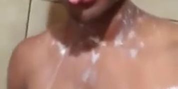 Showering