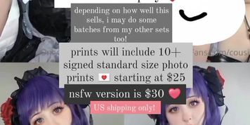 message me if ur interested!! ? US shipping only! by cousinmiso from OnlyFans | Coomer