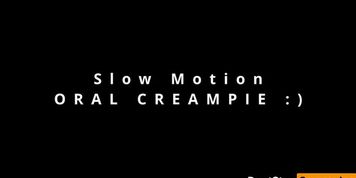 She Sucks All His Cum Out &ndash; Messy Post Orgasm Blowjob (2x Cum in Mouth)
