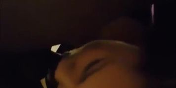 Nasty White Bbw Sucking On Another Fat Black Cock