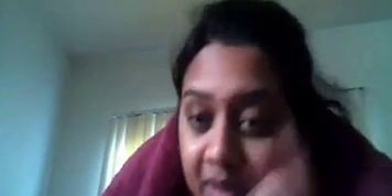Chubby amateur Desi Debs brags of her big boobies - video 1