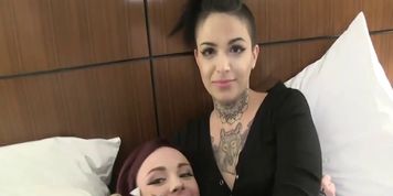 Girls Who Screw Girls - Tattooed & Lesbians (Chloe Carter, Leigh Raven, Nikki Hearts)
