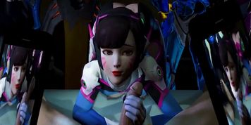 D.Va & Max Caulfield - Streamer & Sleeping Beauty (LiS, OverWatch parody)