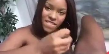 Hot Ebony Handjob And Smoking Fetish 1 FG09 (EbonyFetish)