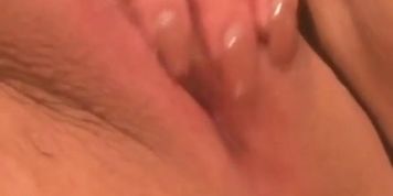 Rubbing my pussy. (Short clip)