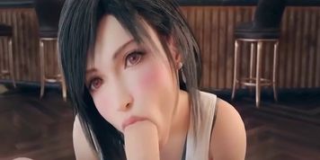 Makeup tifa blowjob