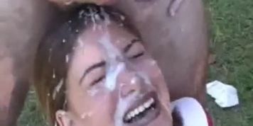 face full of cum4