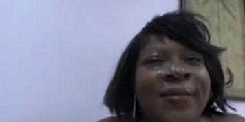 Mature BBW gets Massive Facial (Peter North)