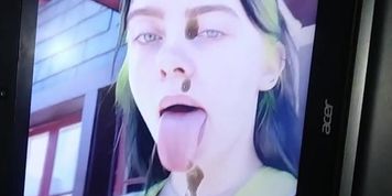 Billie Eilish Cumtribute