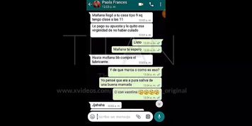 She said she was an "expert in anal sex" so we made a bet and she lost. THANK YOU REAL MADRID