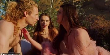 Nymphs Kylie & Sera Succumb to Michaels Charms (Kylie Rocket, Michael Vegas, Sera Ryder)