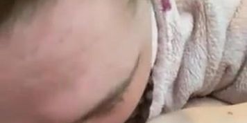 StepDaddies morning blowjob