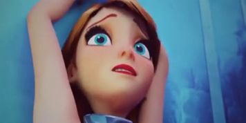 Getting teased by Elsa