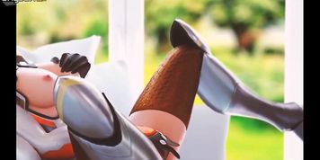 Compilation of the most sexy animation gifs hot beauties with 3d tits and booties