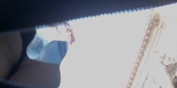 Upskirt 26 - Great chubby ass (+ face)