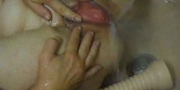 No Sound: Shower Masturbation Harriet 41 years