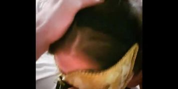 Coralie eating cock so she can get that hard dick in her ass later )
