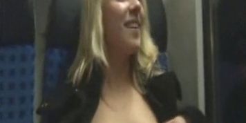 Amateur Fuck On The Train