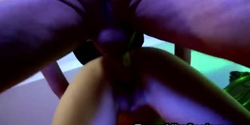 Blonde teen bitch rides that old dick like never before