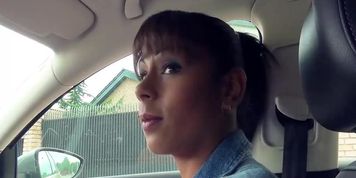 Gorgeous Isabella Christyn hitchhikes a cock in her pussy