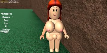 Screw Fat Ass Red Hair Chick In The Woods (Roblox)