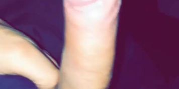 Playing with my dick