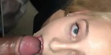 Blowjob In Corridor (Melody Parker)