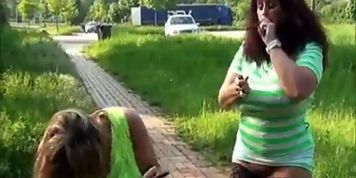 smoking lesbians