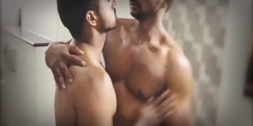 Indian Gay Pornstar Charan Bangaram In a Hot Shower